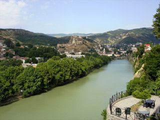 The Kura River, Tbilisi